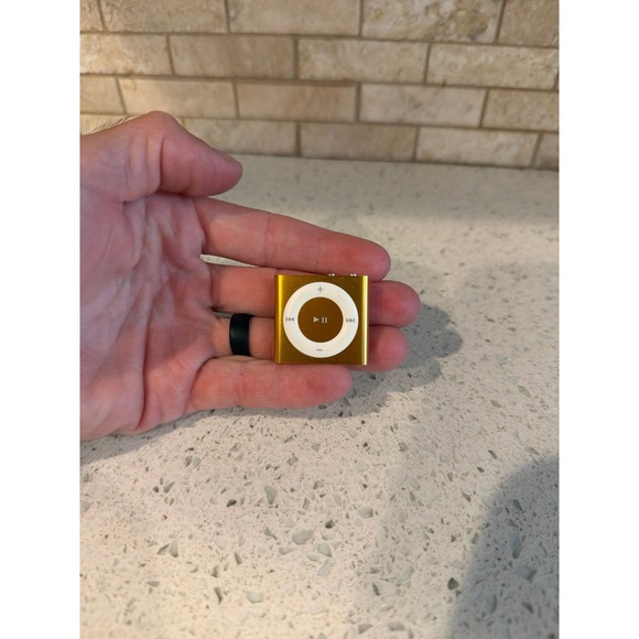 Apple Other - Apple iPod Shuffle 2nd Gen Gold MP3 Player A1204 Tested Working